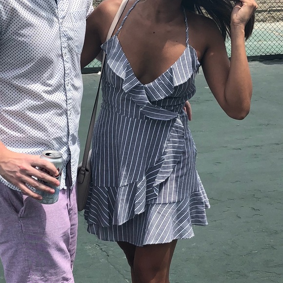 Forever 21 Dresses & Skirts - Blue and white striped dress